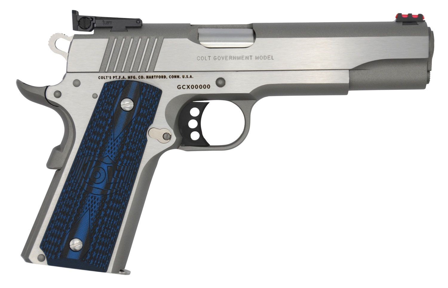 CLT GOLD CUP 45ACP 5'' SS 8RD - Win Repeating Arms Promotion